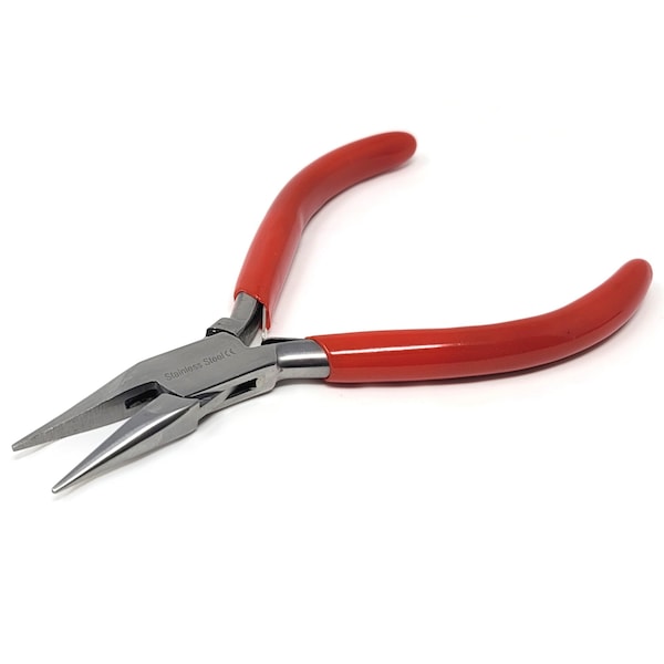 A2Z Scilab Jewelry Making Pliers Chain Nose Professional Repair Stainless Steel Tool with Cushion Grip A2Z-ZR947 - main